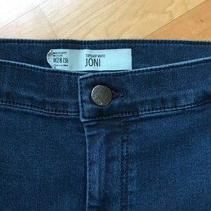 Topeshop Joni Jeans, Dark Blue, Size W28 L30